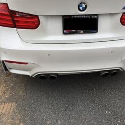 Just got my M3 back. Can't even tell where the damage was!!! Just got my M3 back. Can't even tell where the damage was!!!