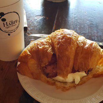 The Habit - Bacon and egg croissant - Coffee & Tea Near Me - Cottonwood, Idaho