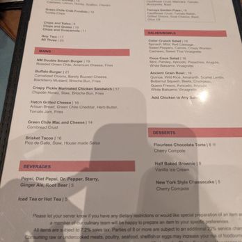 Rio Grande Lounge - More of the menu - Lounges Near Me - Bernalillo, New Mexico