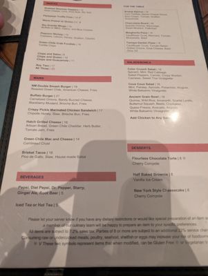Menu photo 2 Rio Grande Lounge Bernalillo, NM