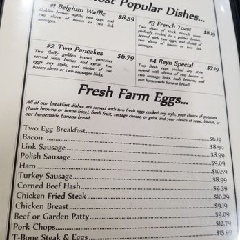 The Reyn - Menu - American Near Me - Pasadena, California The Reyn - Menu - American Near Me - Pasadena, California
