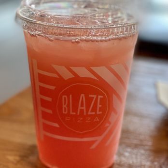 Blaze Pizza - 10.20.22 Blood Orange Lemonade - Salad Near Me - Roseville, California Blaze Pizza - 10.20.22 Blood Orange Lemonade - Salad Near Me - Roseville, California