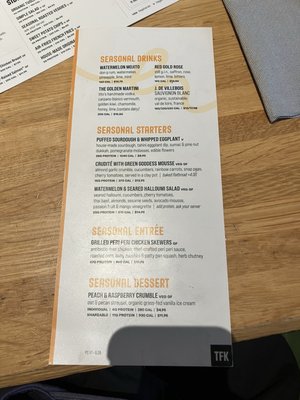 Menu photo 2 True Food Kitchen Walnut Creek, CA Menu photo 2 True Food Kitchen Walnut Creek, CA