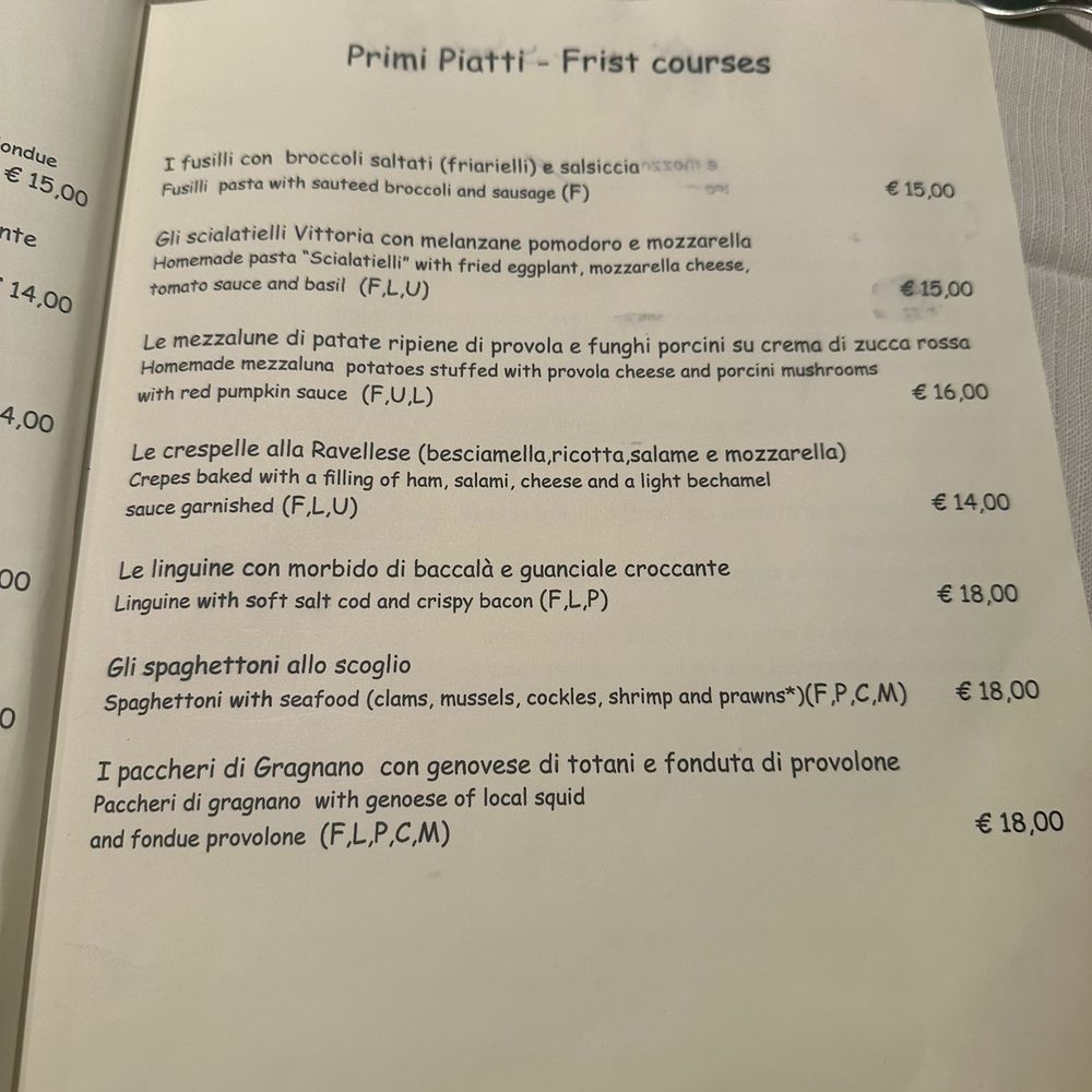 Ristorante Vittoria - Menu - Italian Near Me - Ravello, SA Ristorante Vittoria - Menu - Italian Near Me - Ravello, SA