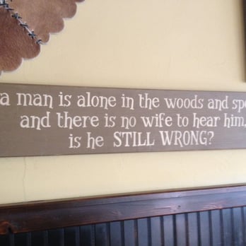 Trail Dust BBQ - Gotta love this sign; one of many on the wall here - Barbeque Near Me - Morgan Hill, California