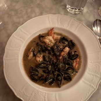 Kindred Restaurant - Squid Ink Conchiglie - New American Near Me - Davidson, North Carolina