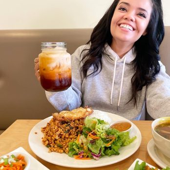 Penny's Noodle Shop - Gai Kra Praow Plate Thai Iced Coffee - Noodles Near Me - Chicago, Illinois Penny's Noodle Shop - Gai Kra Praow Plate Thai Iced Coffee - Noodles Near Me - Chicago, Illinois