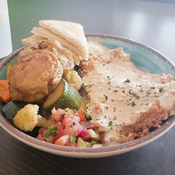 Angel Chicken Kitchen - Fried Chicken, Hummus, Roasted Vegtables, Warm Puta Bread topped with tahini sauce and pickled veggies. DELICIOUS!!!! - Chicken Shop Near Me - Dallas, Texas Angel Chicken Kitchen - Fried Chicken, Hummus, Roasted Vegtables, Warm Puta Bread topped with tahini sauce and pickled veggies. DELICIOUS!!!! - Chicken Shop Near Me - Dallas, Texas
