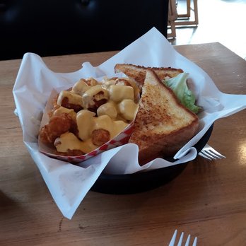 The IceBox & Round About Grill, - BLT and tots/cheese - Burgers Near Me - Ivins, Utah