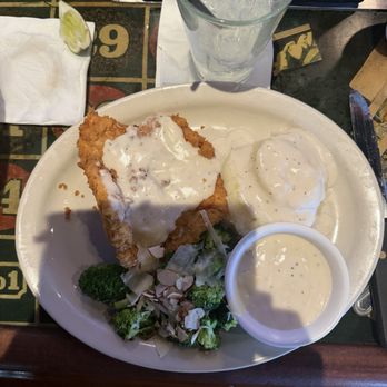 Lucky Lou's American Grill - Monday Chicken Fried Chicken is so good. Large portions and great prices. Services is amazing here. - American Near Me - Mesa, Arizona Lucky Lou's American Grill - Monday Chicken Fried Chicken is so good. Large portions and great prices. Services is amazing here. - American Near Me - Mesa, Arizona