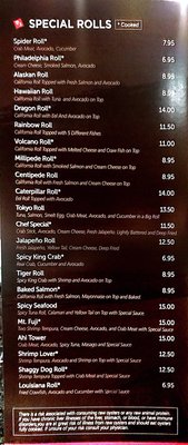 Menu photo 4 Tokyo Hibachi & Sushi Sherman, TX Menu photo 4 Tokyo Hibachi & Sushi Sherman, TX