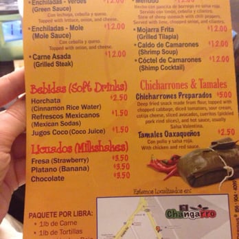 El Changarro - Menu - Mexican Near Me - Bensalem, Pennsylvania El Changarro - Menu - Mexican Near Me - Bensalem, Pennsylvania
