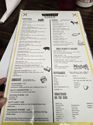Menu photo 5 Rise & Shine Diner Ashland, VA Menu photo 5 Rise & Shine Diner Ashland, VA