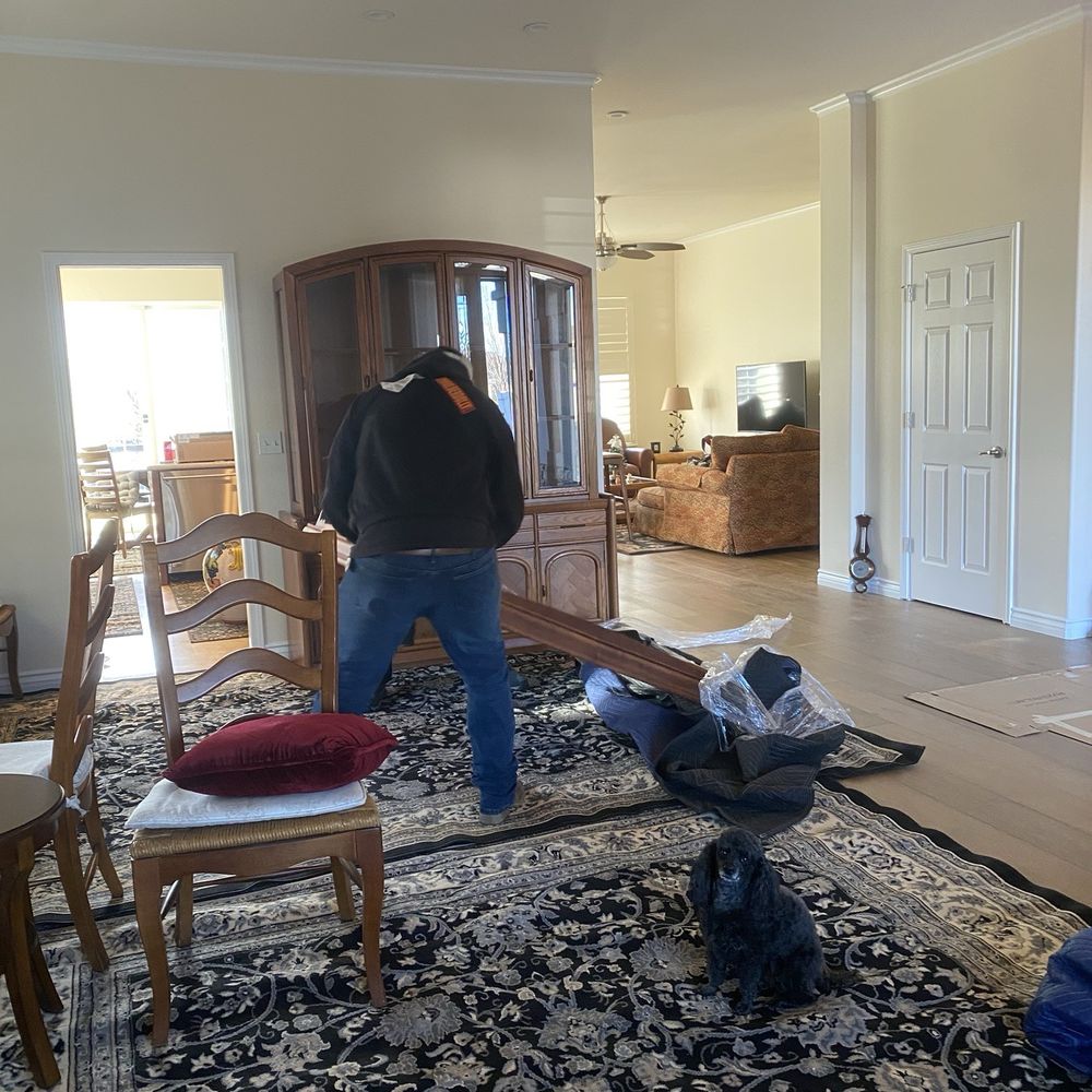 Full Service Moving - Situating Our Dining Room Set with Expertise ! - Movers Near Me - Carson City, Nevada Full Service Moving - Situating Our Dining Room Set with Expertise ! - Movers Near Me - Carson City, Nevada