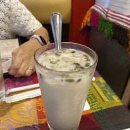 Horchata with pepita -- smooth and refreshing Horchata with pepita -- smooth and refreshing