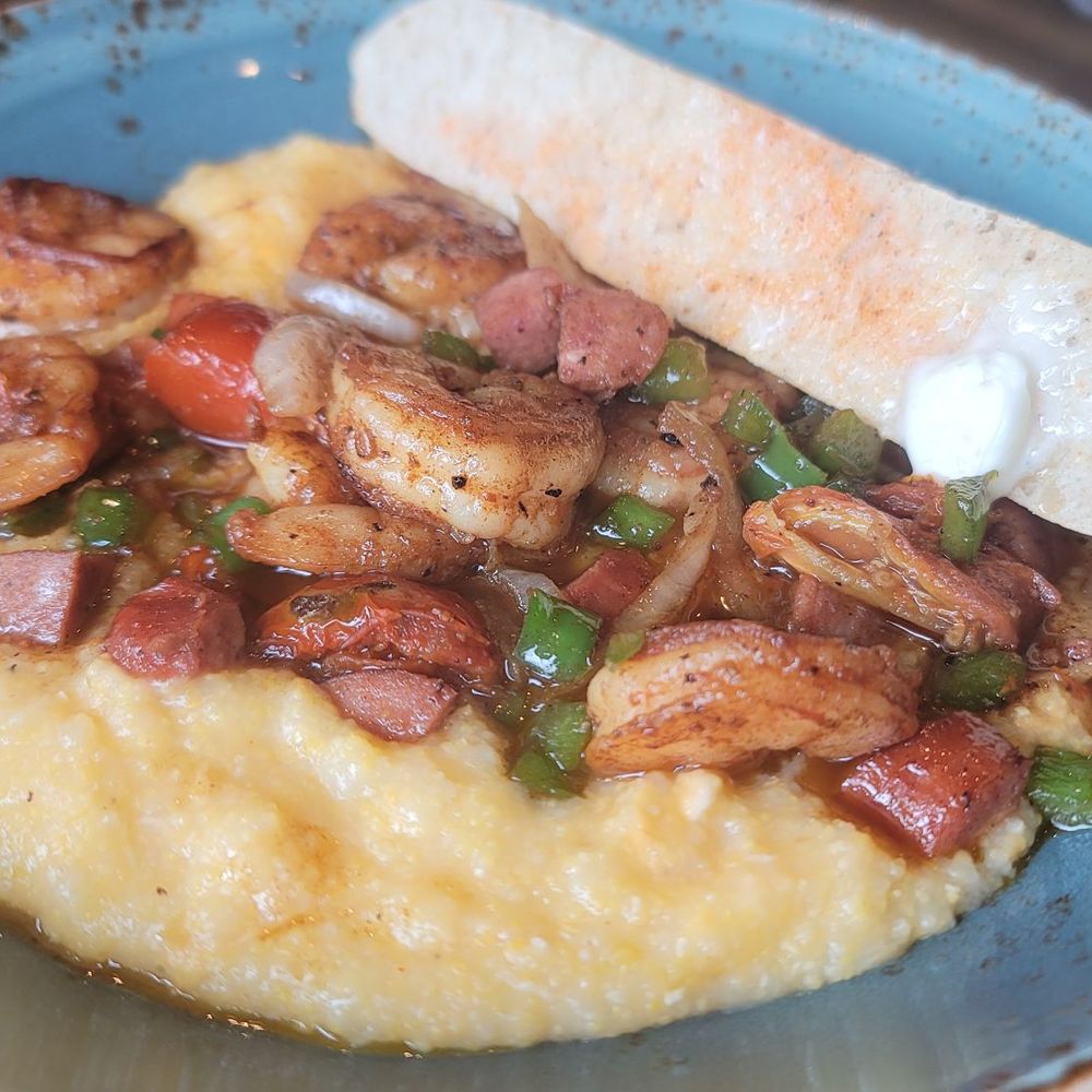 Shrimp and Grits spring special
