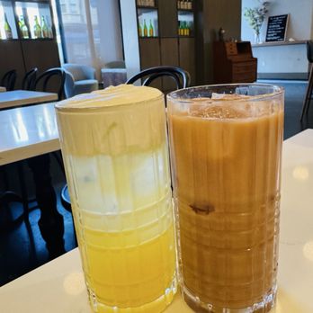 Buoy - Pina colada soda & jujube iced chai latte - Desserts Near Me - San Francisco, California Buoy - Pina colada soda & jujube iced chai latte - Desserts Near Me - San Francisco, California