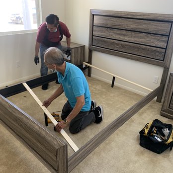 Furniture Liquidation - Purchased a queen bed frame along with 2 nightstands. - Furniture Stores Near Me - Corona, California