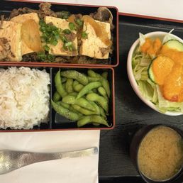 Sukiyaki Beef and Tofu Bento