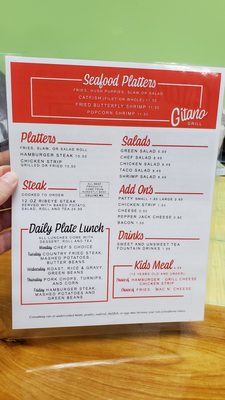 Menu photo 5 Gitano Grill & Bakery Taylorsville, MS