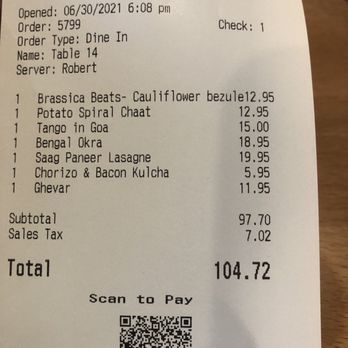 Aurum - Final tab - Indian Near Me - Los Altos, California Aurum - Final tab - Indian Near Me - Los Altos, California