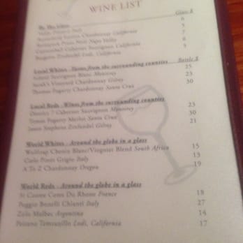 Aromas Grill - Wine list includes local area wines and world wines! Wow ! - American Near Me - Aromas, California