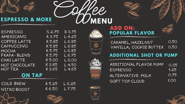 Menu photo 3 Buzza Cafe Phoenix, AZ