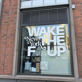 White Noise Coffee - Window work - Coffee & Tea Near Me - Brooklyn, New York