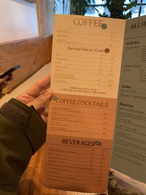 Menu photo 7 Matta Cafe Portland, OR