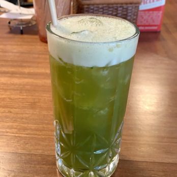 Barrow Food House - Celery juice cocktail - New American Near Me - Riverhead, New York Barrow Food House - Celery juice cocktail - New American Near Me - Riverhead, New York