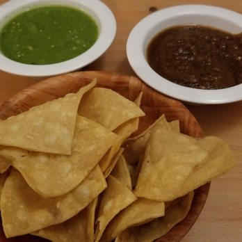 Jarrito Loco - Freshly made chips with green and red sauce - Mexican Near Me - Monument, Colorado