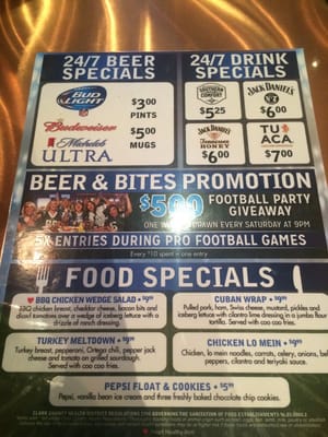 Menu photo 8 PT's Gold Las Vegas, NV Menu photo 8 PT's Gold Las Vegas, NV