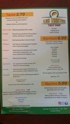 Menu photo 8 Taco Shop Palatine, IL Menu photo 8 Taco Shop Palatine, IL