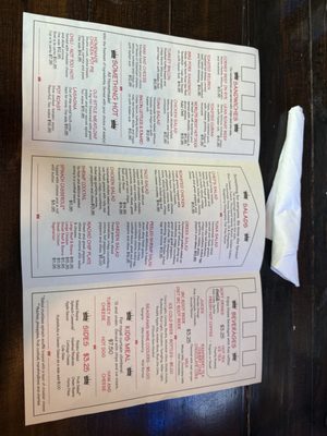 Menu photo 1 The Boat In the Moat Ona, FL Menu photo 1 The Boat In the Moat Ona, FL