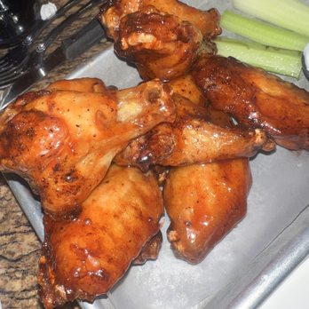 BJ's Restaurant & Brewhouse - Cherry chipotle wings - Pizza Near Me - Brea, California