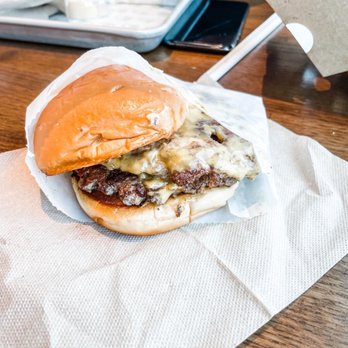 Shake Shack Fishers - Double Cheeseburger - Burgers Near Me - Fishers, Indiana Shake Shack Fishers - Double Cheeseburger - Burgers Near Me - Fishers, Indiana