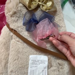 Tassels of Los Gatos - $13 plastic bows?