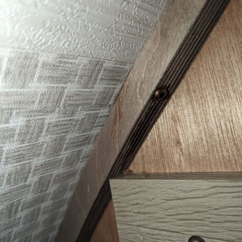 DeMontrond RV Houston - Rain water making it's way inside the camper through a roof seam. - RV Repair Near Me - Houston, Texas