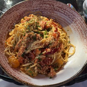Kitchen76 - Spaghetti with lobster and brodo - Italian Near Me - Niagara-on-the-Lake, Ontario