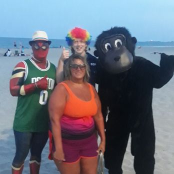 Scarborough State Beach - Random costume party Tuesday night - Beaches Near Me - Narragansett, Rhode Island