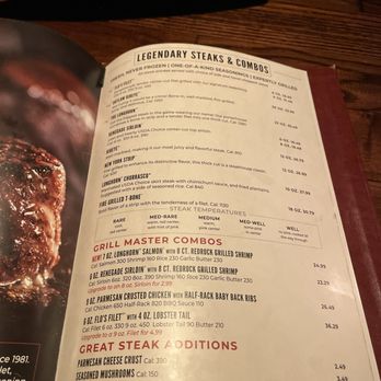 LongHorn Steakhouse - Steaks menu - Steakhouses Near Me - Miami, Florida