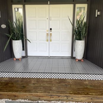 Centennial Tile Installations - Front porch tile - Flooring Near Me