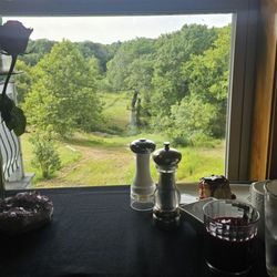Baron of Beef - The view from breakfast table.