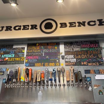 Burger Bench - Nice choice of libations! - American Near Me - Escondido, California