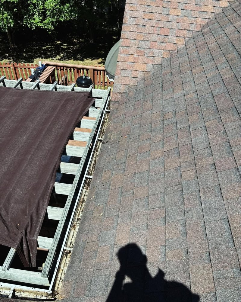 Slide of Studs Gutter Cleaning