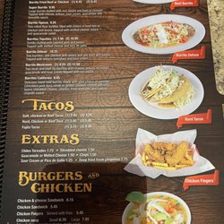 Tequila Mexican Restaurant - Menu2