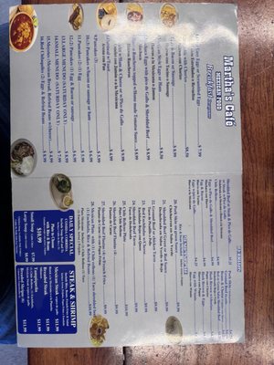 Menu photo 1 Martha's Cafe El Paso, TX