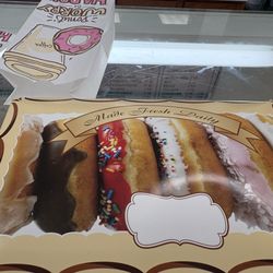 Grand Donuts - Donut box.