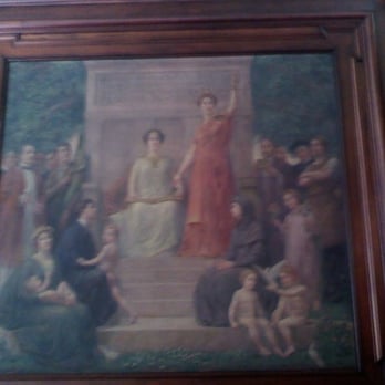 Illinois Supreme Court - 10 foot high mural in Ceremonial Courtroom - Landmarks & Historical Buildings Near Me - Springfield, Illinois Illinois Supreme Court - 10 foot high mural in Ceremonial Courtroom - Landmarks & Historical Buildings Near Me - Springfield, Illinois