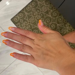 Sunrise Nails & Spa - Dip nails with tip